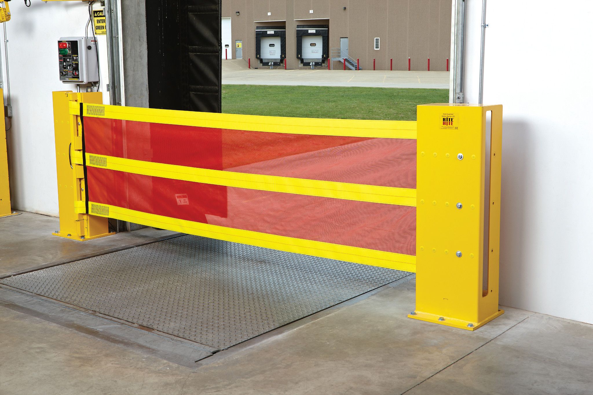 Protect your employees and equipment with the Dok-Guardian Safety Barrier from Rite-Hite